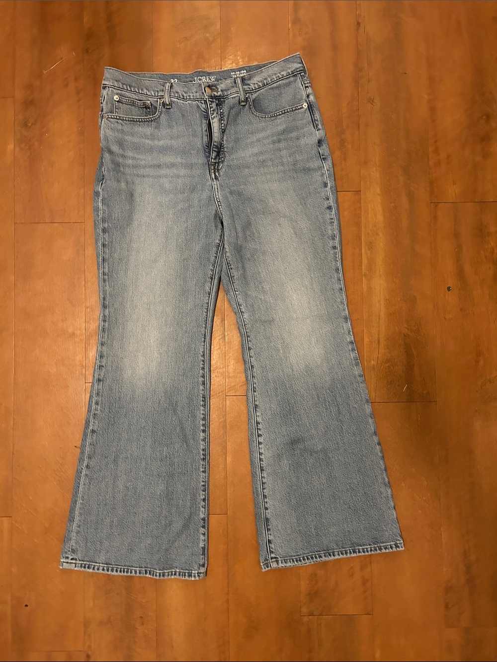J. Crew Light Blue Flare Jeans